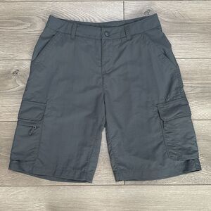 REI Cargo Nylon Bermuda High Rise Hiking Casual‎ Shorts Size 2